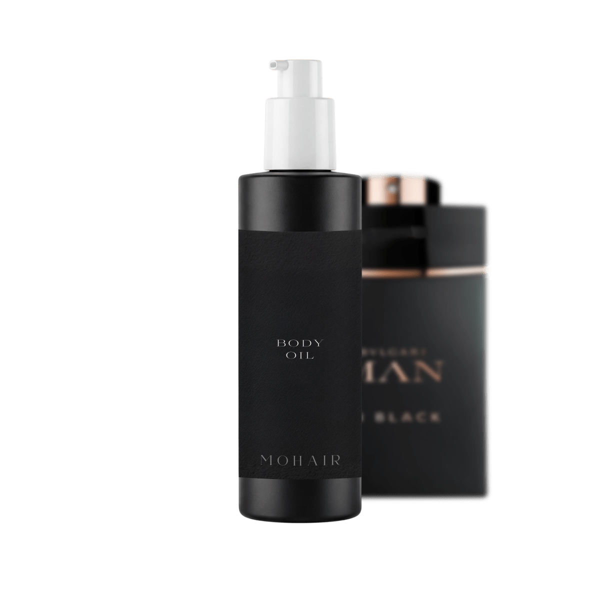 BODY OIL - Men in Black - Mohair